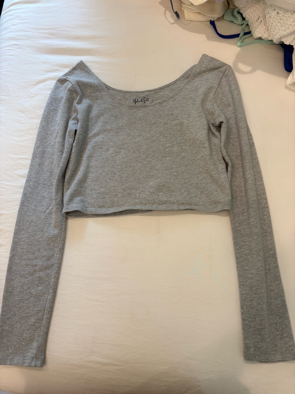 Brandy Melville Heather Gray Scoop Neck Tank